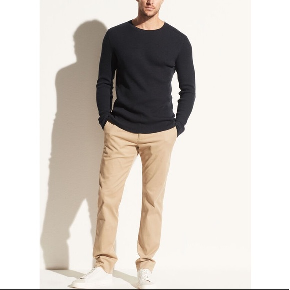 Vince Thermal Long Sleeve Crew Top